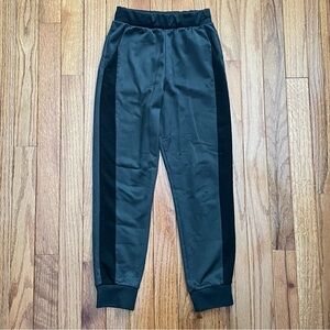 Jumping Beans grey with black stripe active pants Boys size 7